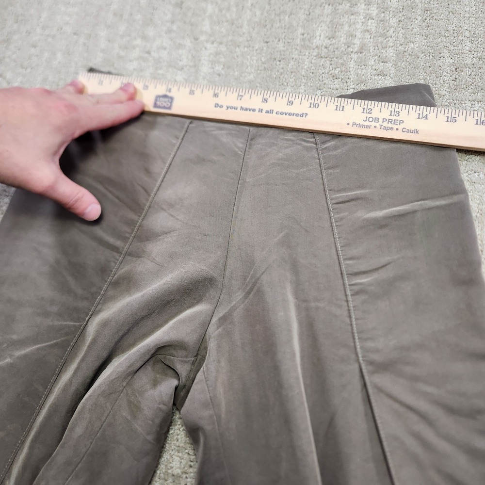 Anthropologie DREW Taupe Tulip Wide Leg Pants - Picture 5 of 11